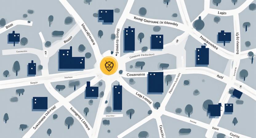 Map view of South Lambeth Road London